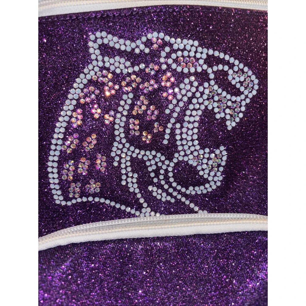 FULL SIZE Dream Bag Sequin Amethyst Purple Rebel Athletic Backpack MSRP $138 Cat